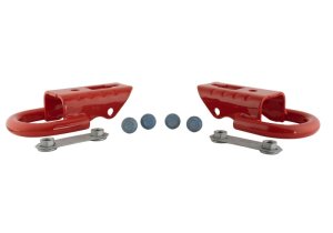 Ford F-150 Tow Hooks - Front - Ford Racing - Ford Performance - Red - `15-`25 Ford F-150 Tow Hooks - Front - Ford Racing - Ford Performance - Red - `15-`25